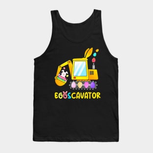 Easter Egg Hunt For Kids Toddlers Eggs Cavator Tank Top